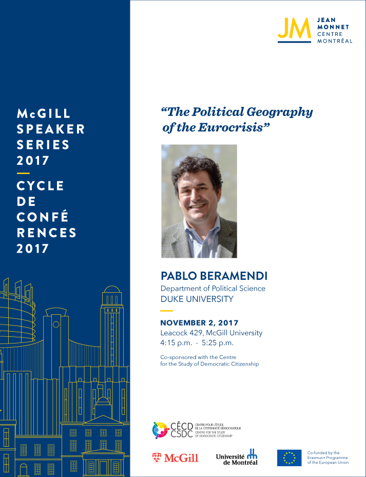 EU Speaker Series: Pablo Beramendi