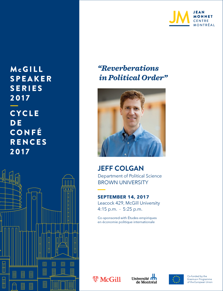EU Speaker Series - Jeff Colgan